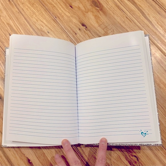 Justice “R” Initial Light Up Journal nwot - Picture 4 of 5